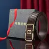 [Item Mais Vendido] Cinto Masculino de Couro Genuíno com Fivela Automática e Padrão de Crocodilo para Uso Casual de Negócios para Jovens e Meia-Idade