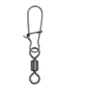 Anillo giratorio con relieve estilo americano más pasador de acero inoxidable anillo con relieve de ocho caracteres conector Luya accesorios para equipo de pesca