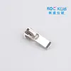 Número de fábrica. 3 Tiradores de Cremallera, Hebilla de Cremallera, Cabezal de Cremallera, Accesorios para Cabezal de Cremallera de Ropa y Equipaje, Aleación de Zinc Electrochapada No. 5 Cabezal de Cremallera