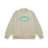 FOG Duplex ESSENTIAL Estilo Americano Moda de Calle Marca de Moda Calle Alta Suéter Casual Holgado de Algodón Puro Cuello Redondo para Hombres y Mujeres