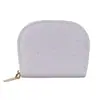 Bolsa para monedas con cremallera de dibujos animados, linda billetera corta para mujer con oso en relieve para estudiantes, tarjetero tipo acordeón de gran capacidad simple