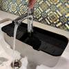 Tapete Escurridor Plegable para Grifo a Prueba de Salpicaduras Lavabo Cocina Lavamanos Hogar Impermeable a Prueba de Fugas Tapete Escurridor para Fregadero