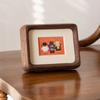 Mini Impressão de Foto de Mesa com Porta-Retrato de Madeira Maciça 4 polegadas Criativo DIY Infantil Bebê Porta-Retrato 3 polegadas
