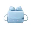 2026 Bolso Cuadrado Pequeño con Lazo Estilo Coreano de Moda para Niña, Bolso Cruzado Sencillo y de Moda, Bolso de Hombro Casual y Lindo