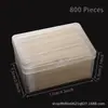 Nuevos Bastoncillos de Algodón para Extensiones de Pestañas Modelo Transfronterizo con Puntas Pequeñas, Bastoncillos de Algodón Afilados de Madera para Bordar, Bastoncillos de Algodón para Limpieza de Maquillaje