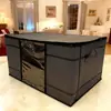 Bolsa de almacenamiento de tela no tejida transfronteriza, bolsa organizadora de gran capacidad para ropa y edredones, caja de almacenamiento doméstica a prueba de polvo y humedad al por mayor