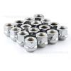 Parafuso de cubo de roda de automóvel 21mm aço através de furo modificado tampa de parafuso flange universal tampa de parafuso curta 1.5