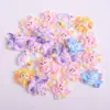 Zorro de Nueve Colas Colorido Lindo Resina Pequeños Accesorios DIY Accesorios para el Cabello Pasador Funda de Teléfono Parche Llavero Colgante Materiales