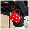 Bolsos de Diseño Nicho para Mujer 2025 Nuevo Verano Versátil Bolso de Hombro Cruzado Lentejuelas de Gama Alta Lunares Bolso Cuadrado Pequeño