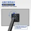 Soporte de Monitor para Diámetro de Tubería de 35 mm Cabezal Parte Separada Brazo con Resorte de Gas Elevable Brazo de Extensión Poste de 60 cm Piezas para Bricolaje