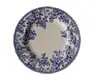 Mercancía Original de Exportación al Reino Unido, Serie Clásica Azul y Blanco Devonshire Platos para Bistec de 10.5 Pulgadas Platos Planos Venta al por Mayor