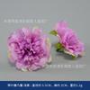 Flor de simulação roxa atmosfera de sonho adereços casamento salão arranjo de flores parede de fundo design de janela adorno de cabeça DIY