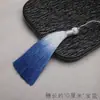 10cm marcador de página com pingente de borla degradê acessórios para roupas acessórios grande preço excelente espiga para pendurar decoração de nó chinês
