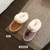 Sandalias de Suela Gruesa Henan Sangpo Klager Zapatillas a Medio Camino con Borla 20704