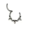 Anillo de Nariz de Aleación de Titanio F136 Joyería para Mujeres Anillo Cerrado Pendiente Transfronterizo G23 Titanio Piercing Corporal Anillo de Nariz Joyería al por Mayor