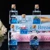 Botella Pequeña Cuadrada de Acrílico Reloj de Arena Líquido Aceite Gota Velero Botella de Deriva Decoración de Escritorio para el Hogar Pequeños Adornos Regalos para Niños