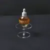 Soporte de Exhibición de Caja Sorpresa de Figuras Acrílicas Personalizado Transparente Pastel Cosméticos Estante Escalera de Múltiples Niveles Almacenamiento Cabina Redonda