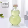 Botella de vidrio de calabaza creativa botella de vino transparente Wen Lu conmemorativa sellada botella vacía dividida fabricantes de botellas de bebidas en stock al por mayor