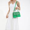 Cinturón de Cuero de Gama Alta Transfronterizo de Moda Bolso para Mujer Verano 2026 Nuevo Moda Coreana Bolso de Mano Versátil Bolso Cruzado para Hombro