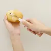 Cuchillo para fruta y pelador dos en uno, herramienta de cocina plegable portátil, pelador multifuncional popular