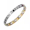Exclusividad transfronteriza: Pulsera y anillo magnéticos retro y minimalistas con temática de peces pequeños, pulsera magnética desmontable y brazalete para parejas