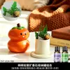 Piedra aromática de cristal de alta calidad, suave y linda, con forma de caqui, para uso doméstico, de larga duración, para decoración de dormitorio, habitación de niñas y sala de estar