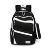 Nueva mochila escolar de gran capacidad resistente al desgaste, mochila simple y moderna con protección para la columna vertebral, mochila para estudiante de secundaria, mochila para estudiante universitario
