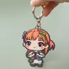 26 Llaveros Colgantes Bordados Personalizados Anime Encantos Personalizados para Bolsas Dibujos Animados Versión Q Peluche Parches Bordados Hechos a Medida