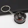Directo de fábrica disco de freno de coche cubo de rueda modificación simulación modelado llavero llavero creativo colgante venta al por mayor