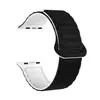 Adecuado para Apple Watch Ultra9876543210 Generación Se Correa de Silicona Magnética con Bucle de Tres Perlas para Ropa de Trabajo