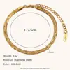 Collar de Cadena Delgada de Serpiente Versátil Transfronterizo de Acero Inoxidable Chapado en Oro de 18K de Venta Caliente Europeo y Americano con Colgante Simple de Cruz de Corazón de Durazno para Mujer