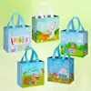 Bolsa de embalaje transfronteriza para Pascua, bolsa de mano grande de tela no tejida para juguetes infantiles, snacks y almacenamiento de regalos