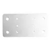 Bisagra de Placa de Montaje de Panel de Puerta de Gabinete Fijo Placa de Refuerzo de Bisagra Almohadilla Placa de Reparación
