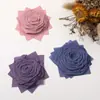 Tela de sentido perezoso suave malla retro rosa diy hecho a mano todo partido pasador accesorios para el cabello accesorios para la ropa al por mayor