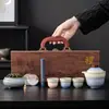Nuevo Producto Set de Té Creativo Fulu Set de Té con Aroma de Color Degradado Caja de Regalo Souvenir de Negocio de Alto Valor Regalo