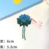 Novos Patches de Tecido Florais Multicor com Contas Mais Vendidos, Acessórios para Roupas, Patches Decorativos, Acessórios DIY