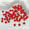 Nuevos y Modernos Rhinestones de Mono Estrella de Colores Brillantes Estrella de Cinco Puntas de Fondo Plano Decoraciones de Arte de Uñas de Vidrio K9 Venta al Por Mayor