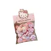 Novos Estilos de Elásticos de Cabelo Infantis, Doces Gatinhos de Desenho Animado Pequenos Elásticos para Meninas, Não Danificam o Cabelo, Cordas de Cabelo Anel de Toalha