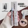 Delineador de Ojos en Gel y Pluma Delineadora Líquida 2 en 1 Doble Punta Impermeable a Prueba de Manchas
