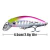 Nova Isca Submersa Mino Luya Isca Artificial Lançamento Longo Água Doce Amortecimento Matando Robalo Peixe Mandarin Peixe Cauda Vermelha Universal Isca Universal