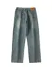 Ropa para Hombre Maple House / Nuevos Jeans Rectos para Hombre Primavera/Otoño, Corte Holgado, Modernos, Retro, Casual, Pantalones Anchos Versátiles para Hombre