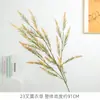 Lavanda Artificial com 23 Hastes e Acabamento em Spray Colorido, Material Floral Especial para Casamentos e Decoração de Cenas de Hotel