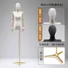 Modelo original de hombro plano accesorio femenino hombro en ángulo recto pecho pequeño ropa de mujer clavícula maniquí soporte de exhibición de tienda de ropa cuerpo entero