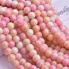 Novo 10mm Jade Esmagado Gelo Crack Contas de Porcelana Candy Color Glaze Contas Redondas DIY Pulseira Jóias Acessórios Material Contas a Granel