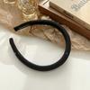 Diadema Nueva de Borde Delgado de Techo Alto para Mujer en Otoño e Invierno 2025 Celebridad de Internet Sencilla para Lavado de Cara Accesorios para el Cabello Diadema de Esponja de Alta Gama