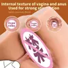 Copa Secreta de Placer Sexual para Masturbación Masculina con Hermosas Nalgas, Doble Agujero Anal y Vaginal, Nalgas Grandes, Textura de Piel Realista