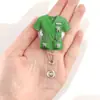 Novo Estilo de Uniforme de Enfermeira Pingente de Carro Fivela de Fácil Puxar Chaveiro Decorativo de Acrílico Acessórios de Joia Presente