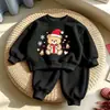 Conjunto de outono para meninos, novo modelo estiloso de comércio exterior, conjunto casual de duas peças estiloso para crianças de primavera e outono, estilo coreano