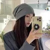 Gorro Estilo Borboleta Moderno Street Hip-Hop Rasgado com Aba Larga para Primavera e Outono, Gorro Pulôver Pós-Parto Maternidade