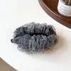 Pinza Banana de Malla Plisada Elegante Estilo Coreano Celebridad de Internet Cola de Caballo Alta Nuevo Pinza para el Cabello para Mujeres Parte Posterior de la Cabeza Muestra Volumen del Cabello Pinza Retorcida